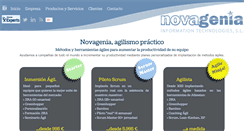 Desktop Screenshot of novagenia.com